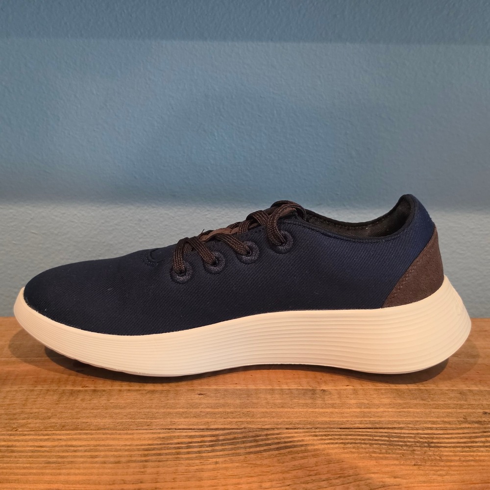 Allbirds Womens Runner Go Luxe Sneakers Navy Blue Athleisure Size 11 - Picture 7 of 10